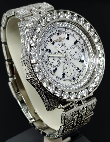 Breitling Bentley 6.75 Chronograph Men s Watch with Approx. 25 Carat o White House Jewellery Inc