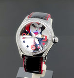 Corum Bubble Joker 45mm Steel Limited Edition – Customized with 1.80 ct Natural Diamonds